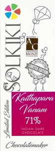 Solkiki, Kaithapara Vanam, 71% dark chocolate bar