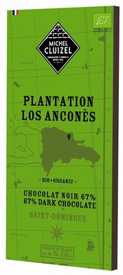 Michel Cluizel, Plantation Los Ancones, 67% dark chocolate bar