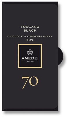 Amedei, Toscano Black, 70% dark chocolate bar