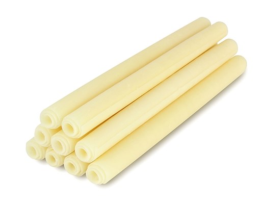 White chocolate cigarellos