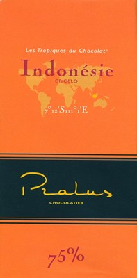 Pralus indonesie dark chocolate bar