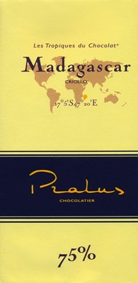 Pralus madagascar dark chocolate bar