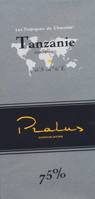 Pralus tanzanie dark chocolate bar