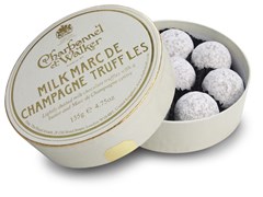 Champagne truffles