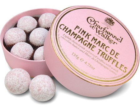 Pink Champagne truffles 135g