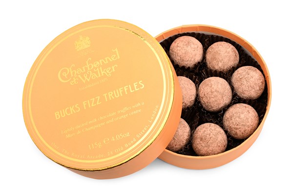 Charbonnel et Walker Bucks fizz chocolate truffles