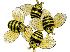 Foiled Milk Chocolate Bees