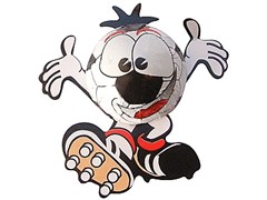 chocolate footballer