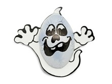 chocolate ghost