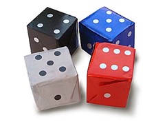 chocolate dice