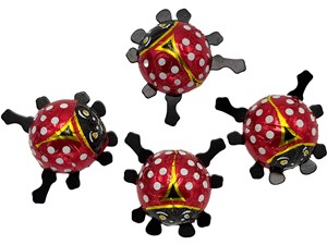 Chocolate ladybirds - Bag of 10